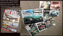 hot rod magazine 1954 CORVETTE S.O.2151