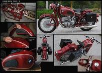 vintage 1968 bmw motorcycle