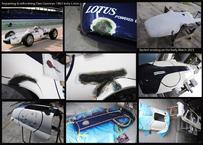 pinstripes lettering billy jay indy car