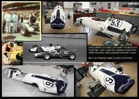pinstripes lettering billy jay indy car lotus