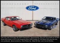 1970 qrt.horse and 1969 boss 302 shelby gt 350