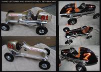 pinstripes lettering billy jay indy