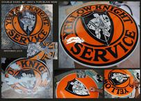 restoring vintage porcelain signs